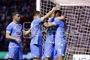FÚTBOL . CLUB PUEBLA VS CRUZ AZUL