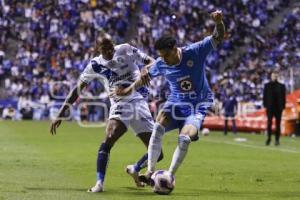 FÚTBOL . CLUB PUEBLA VS CRUZ AZUL