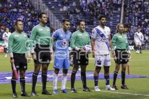 FÚTBOL . CLUB PUEBLA VS CRUZ AZUL