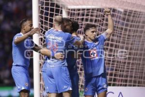 FÚTBOL . CLUB PUEBLA VS CRUZ AZUL