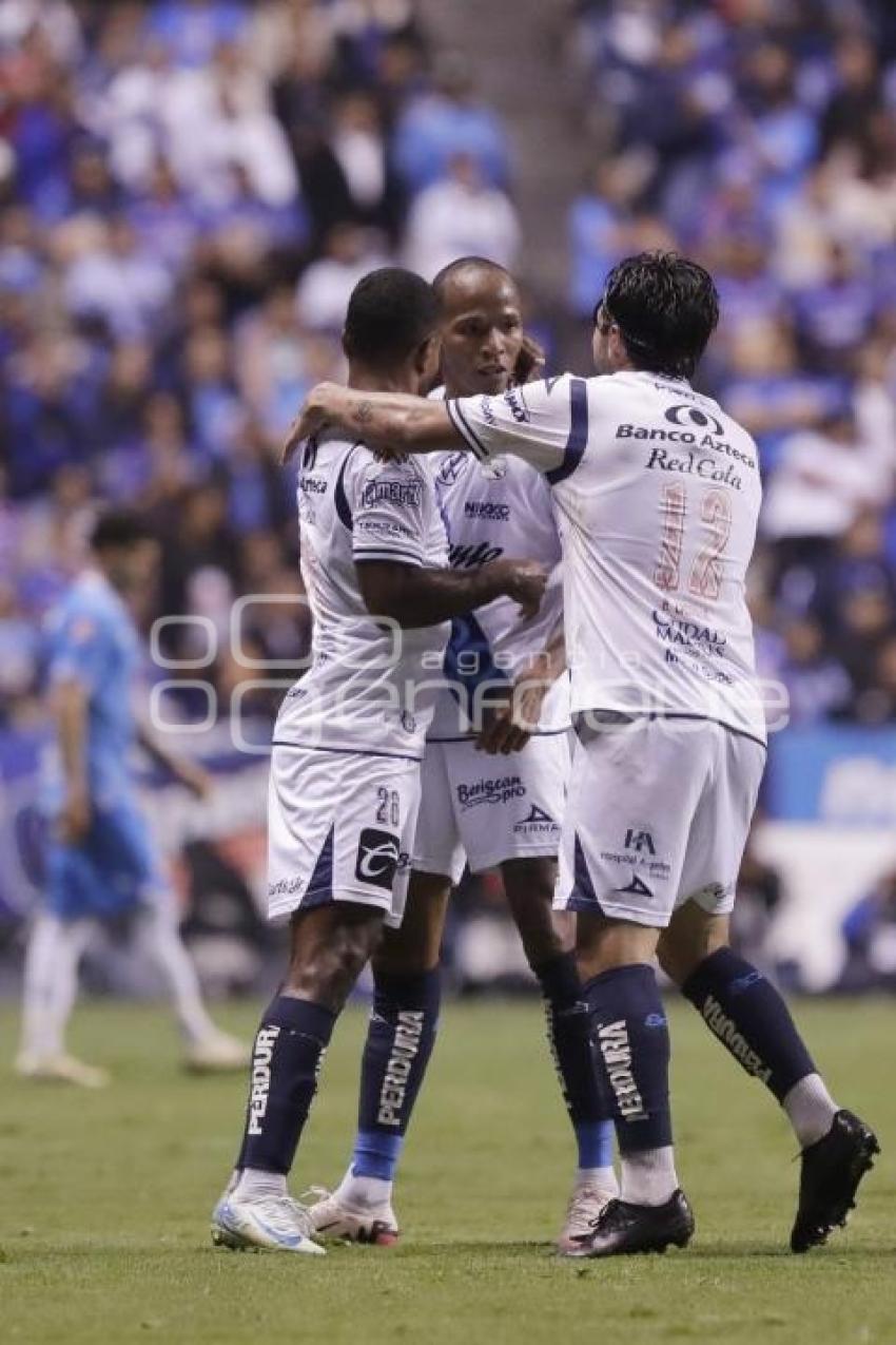 FÚTBOL . CLUB PUEBLA VS CRUZ AZUL