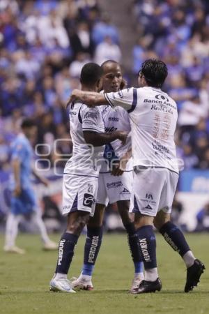 FÚTBOL . CLUB PUEBLA VS CRUZ AZUL