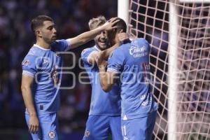 FÚTBOL . CLUB PUEBLA VS CRUZ AZUL