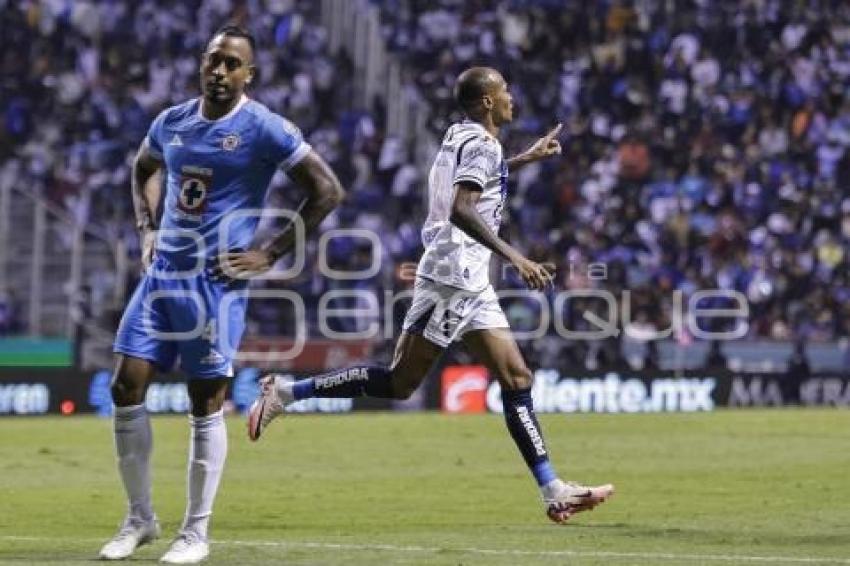 FÚTBOL . CLUB PUEBLA VS CRUZ AZUL