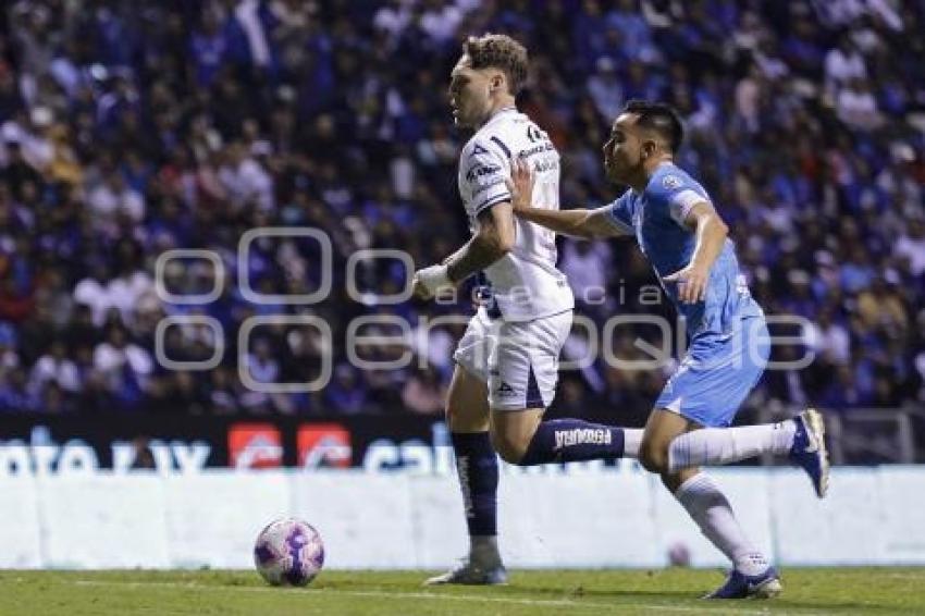 FÚTBOL . CLUB PUEBLA VS CRUZ AZUL