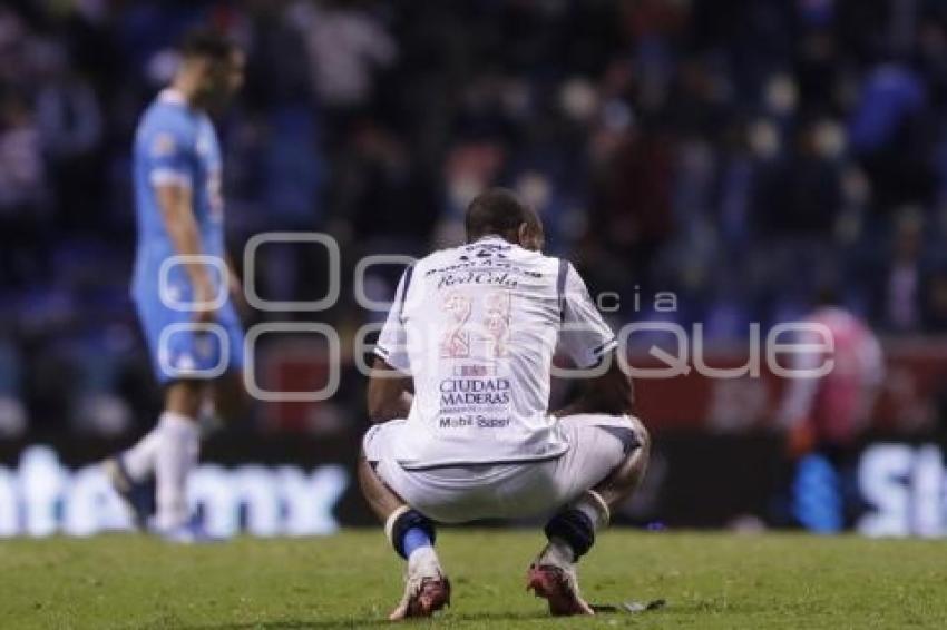 FÚTBOL . CLUB PUEBLA VS CRUZ AZUL