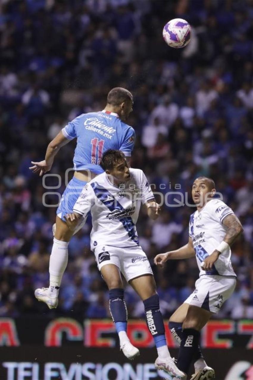 FÚTBOL . CLUB PUEBLA VS CRUZ AZUL