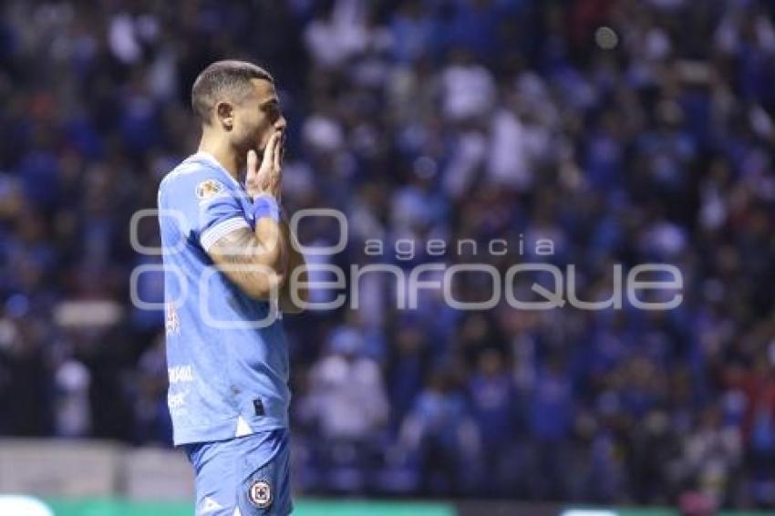 FÚTBOL . CLUB PUEBLA VS CRUZ AZUL