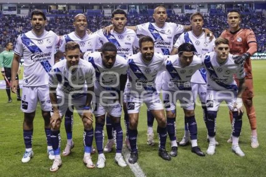 FÚTBOL . CLUB PUEBLA VS CRUZ AZUL