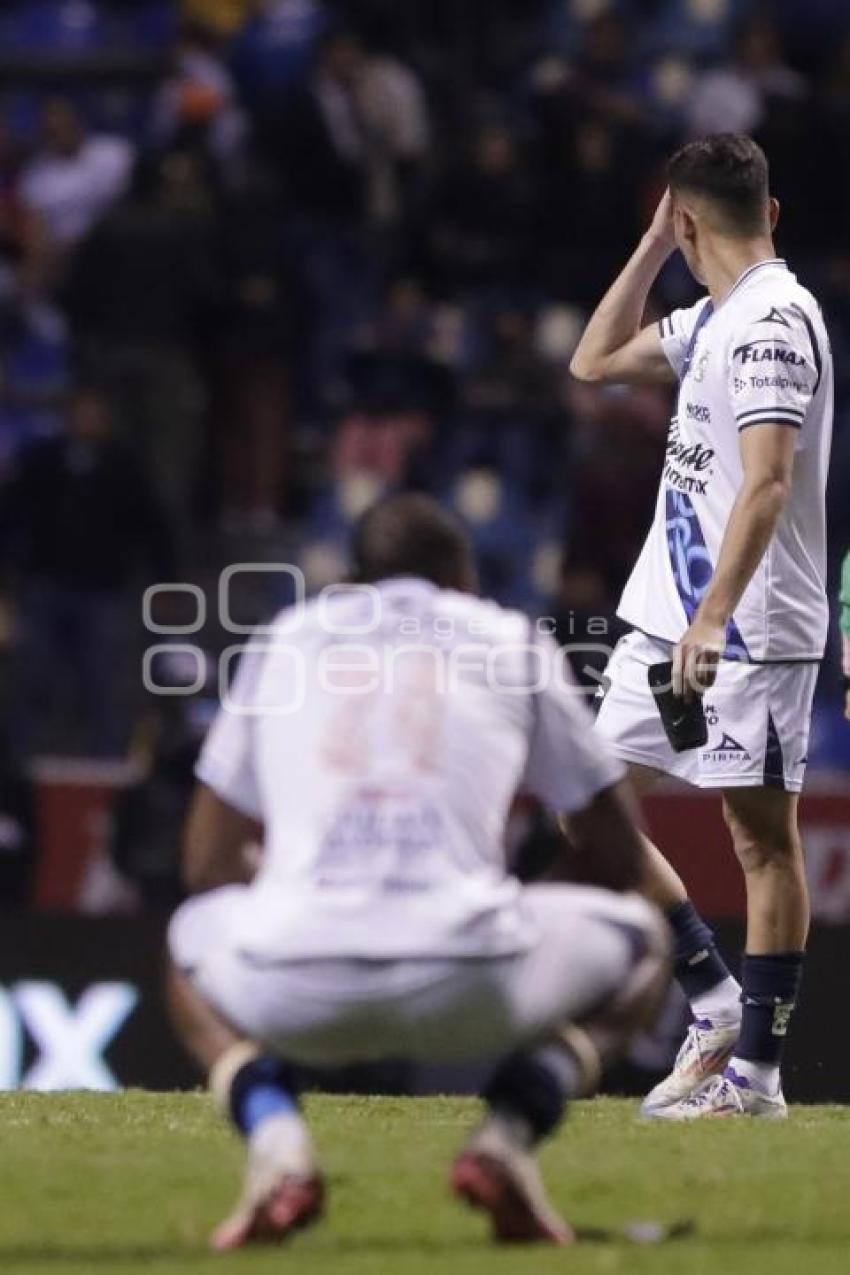 FÚTBOL . CLUB PUEBLA VS CRUZ AZUL