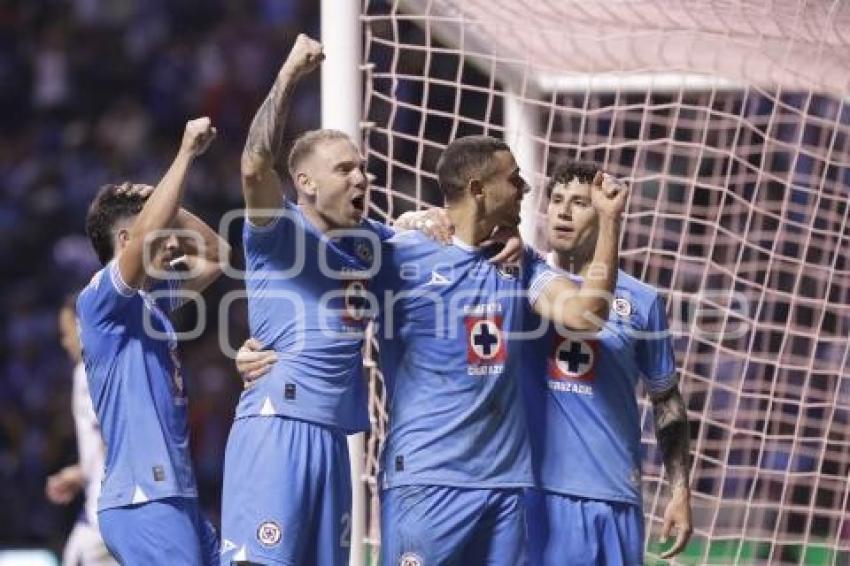 FÚTBOL . CLUB PUEBLA VS CRUZ AZUL