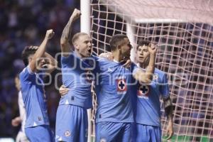 FÚTBOL . CLUB PUEBLA VS CRUZ AZUL