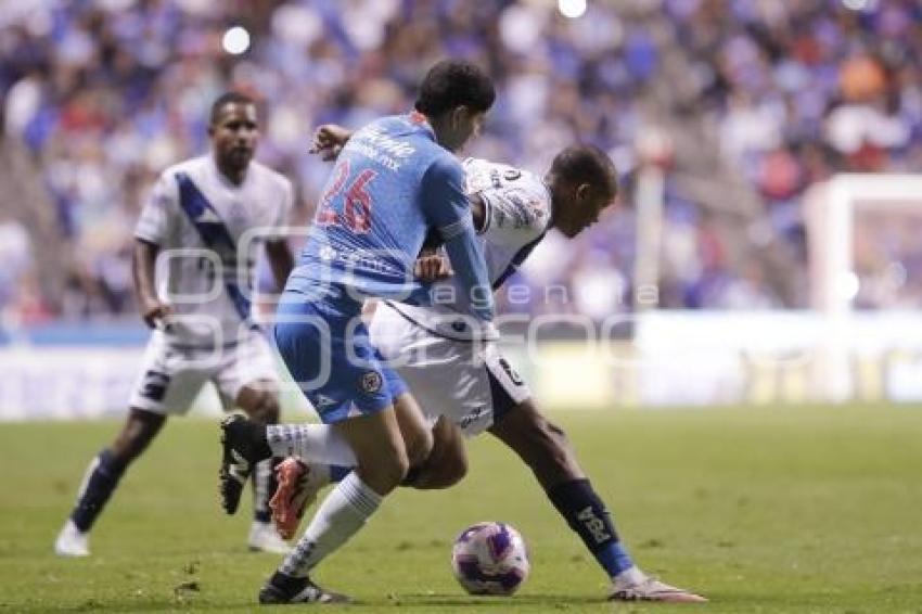 FÚTBOL . CLUB PUEBLA VS CRUZ AZUL