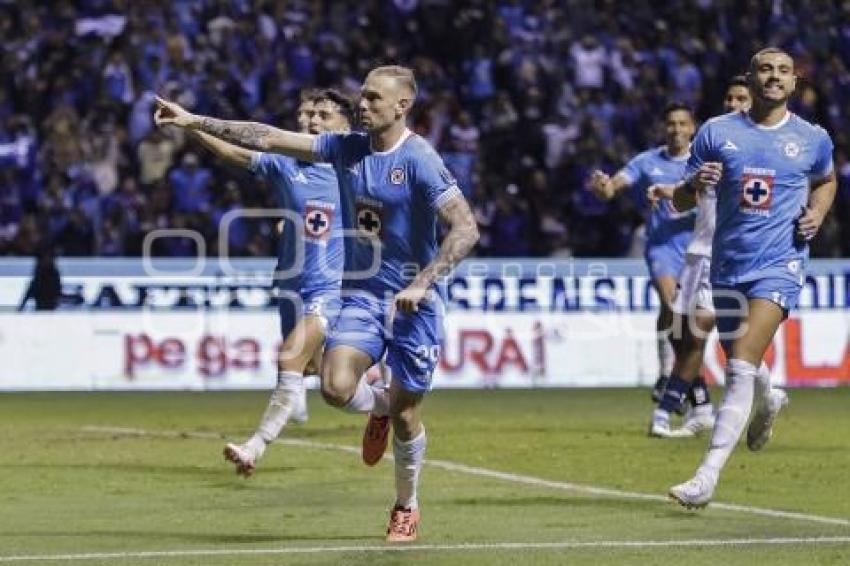 FÚTBOL . CLUB PUEBLA VS CRUZ AZUL