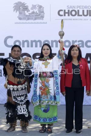 SAN PEDRO CHOLULA . ANIVERSARIO MATANZA