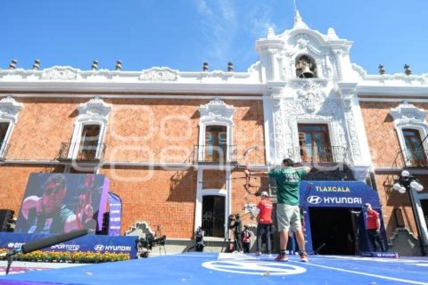 TLAXCALA . COPA TIRO CON ARCO