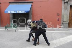 DETENCIÓN . POLÍCIA MUNICIPAL