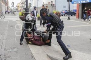 DETENCIÓN . POLÍCIA MUNICIPAL