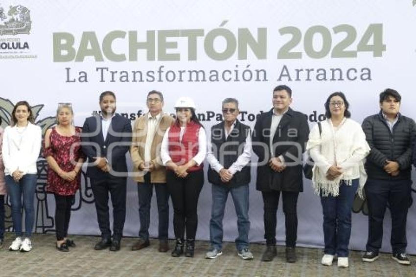 SAN PEDRO CHOLULA . BACHETÓN 2024