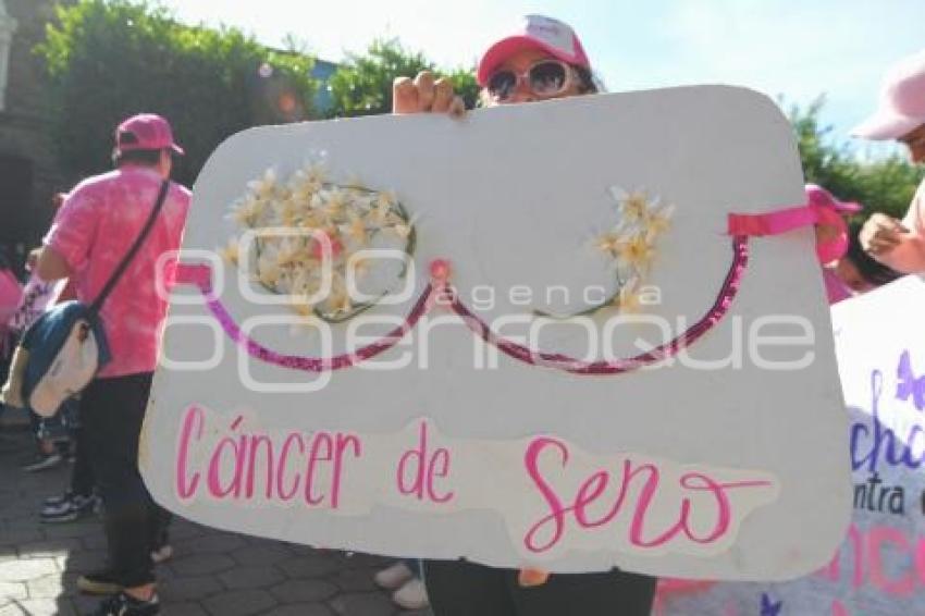 TLAXCALA . CAMINATA ROSA