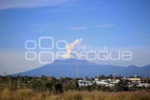 TLAXCALA . VOLCÁN POPOCATÉPETL