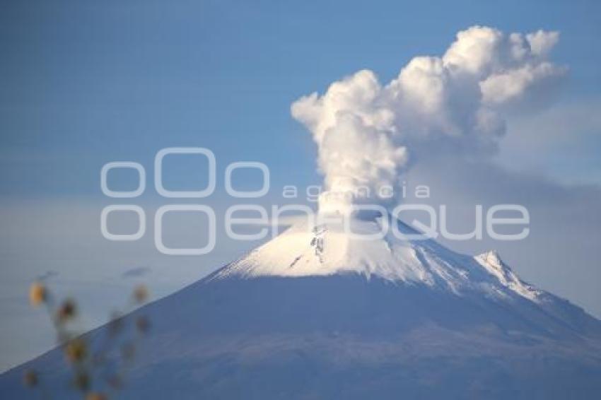 TLAXCALA . VOLCÁN POPOCATÉPETL