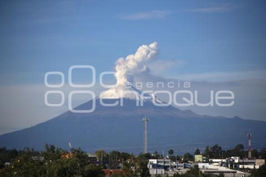 TLAXCALA . VOLCÁN POPOCATÉPETL