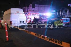 HOMICIDIO . CAMINO REAL