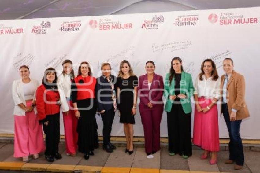 SAN ANDRÉS CHOLULA . FORO SER MUJER