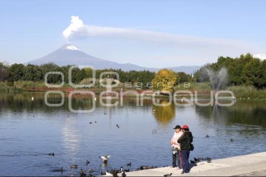 VOLCÁN POPOCATÉPETL . FUMAROLA