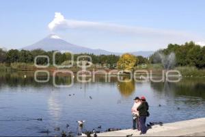 VOLCÁN POPOCATÉPETL . FUMAROLA