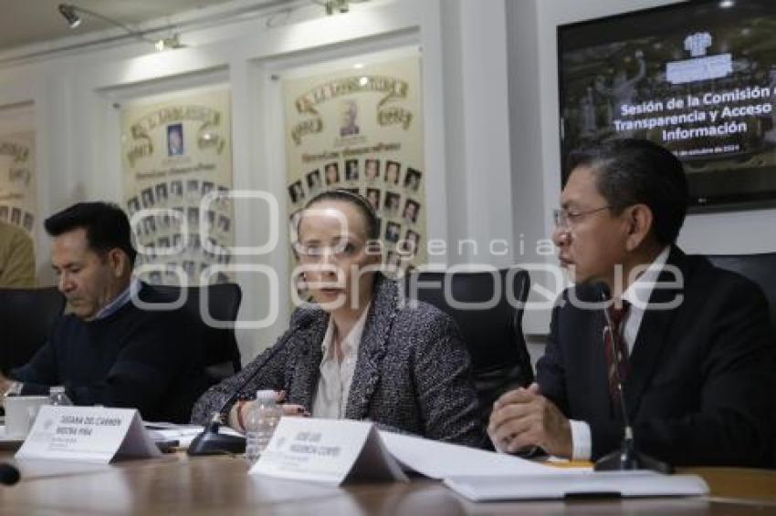 CONGRESO . COMISIÓN DE TRANSPARENCIA