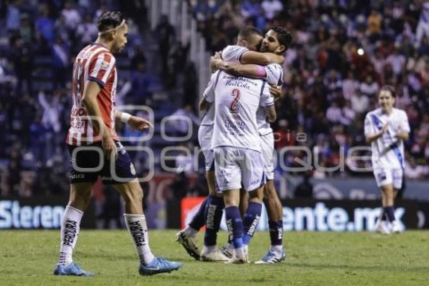 FÚTBOL . CLUB PUEBLA VS CHIVAS