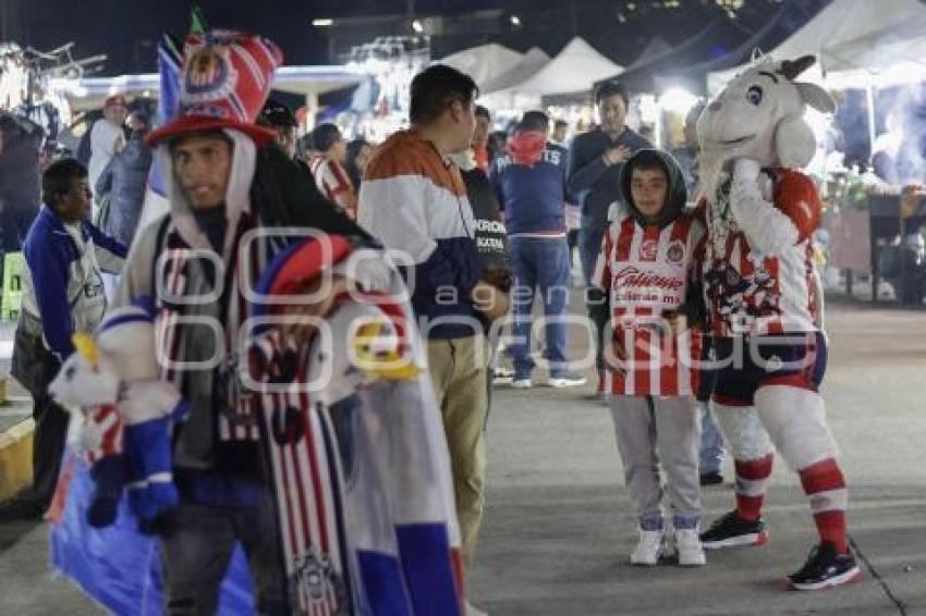 FÚTBOL . CLUB PUEBLA VS CHIVAS