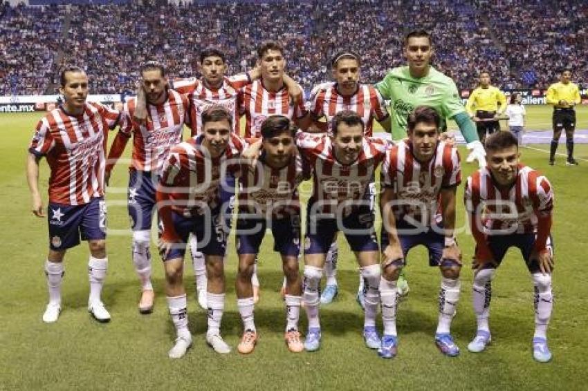 FÚTBOL . CLUB PUEBLA VS CHIVAS