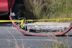 SEGURIDAD . MUJER BALEADA