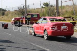 SEGURIDAD . MUJER BALEADA