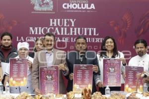 SAN PEDRO CHOLULA . HUEY MICCAILHUITL
