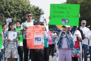 MANIFESTACIÓN DESAPARECIDO