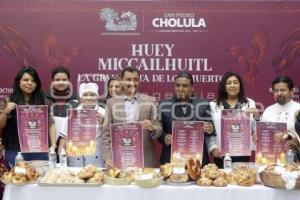 SAN PEDRO CHOLULA . HUEY MICCAILHUITL