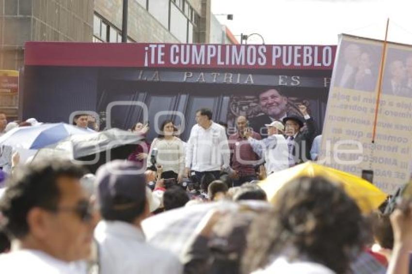 MITIN . GERARDO FERNÁNDEZ NOROÑA