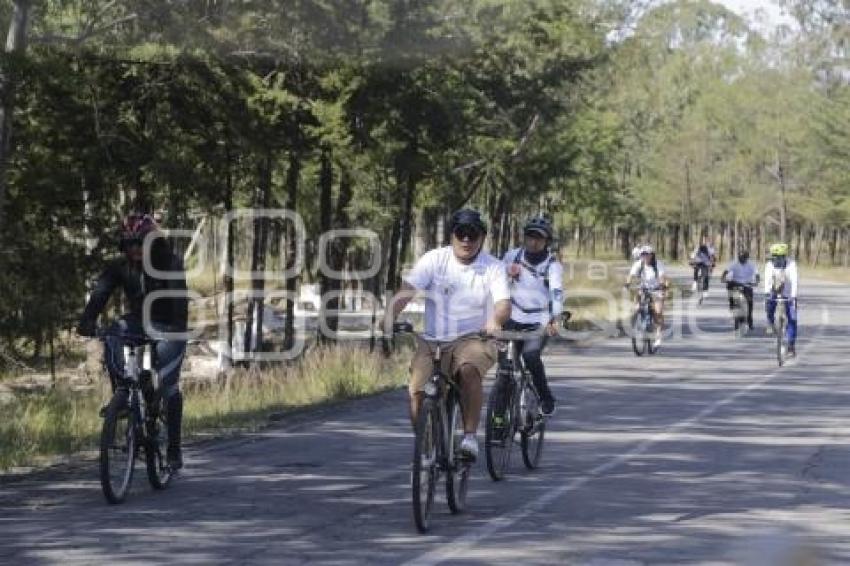 25 ZONA MILITAR . RODADA CICLISTA