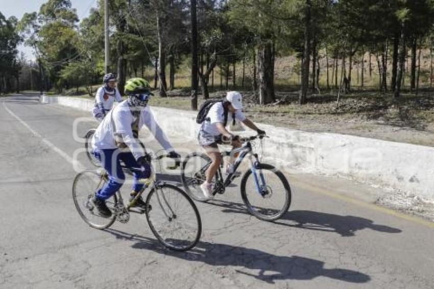 25 ZONA MILITAR . RODADA CICLISTA