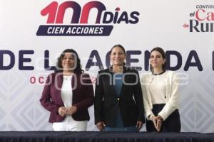 SAN ANDRÉS CHOLULA . AGENDA 100 DÍAS