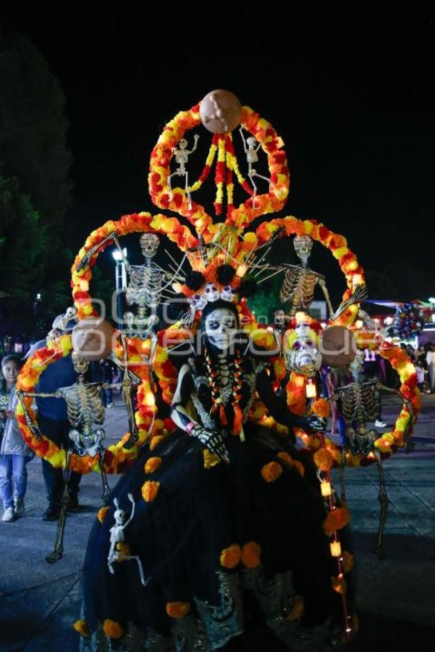 TLAXCALA . DESFILE DE CATRINAS 2024
