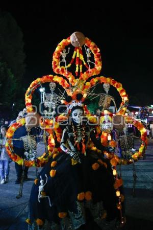 TLAXCALA . DESFILE DE CATRINAS 2024