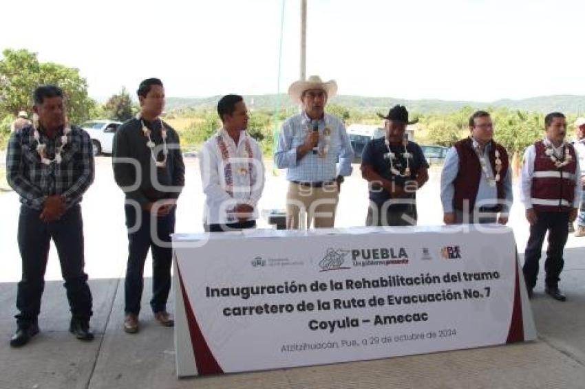 ATZITZIHUACÁN . RUTA DE EVACUACIÓN 7