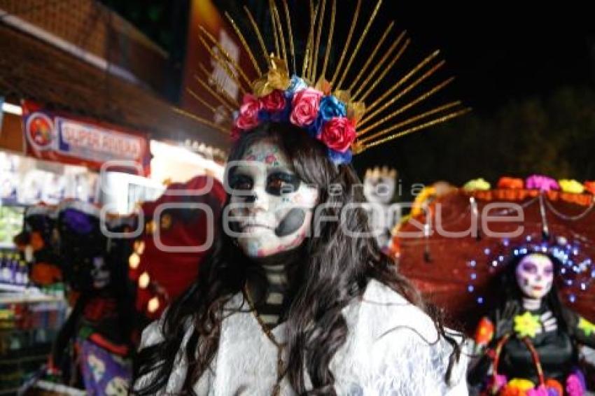 TLAXCALA . DESFILE DE CATRINAS 2024