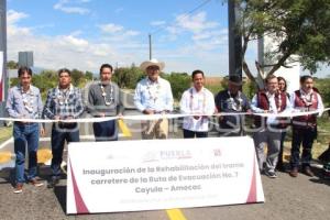 ATZITZIHUACÁN . RUTA DE EVACUACIÓN 7