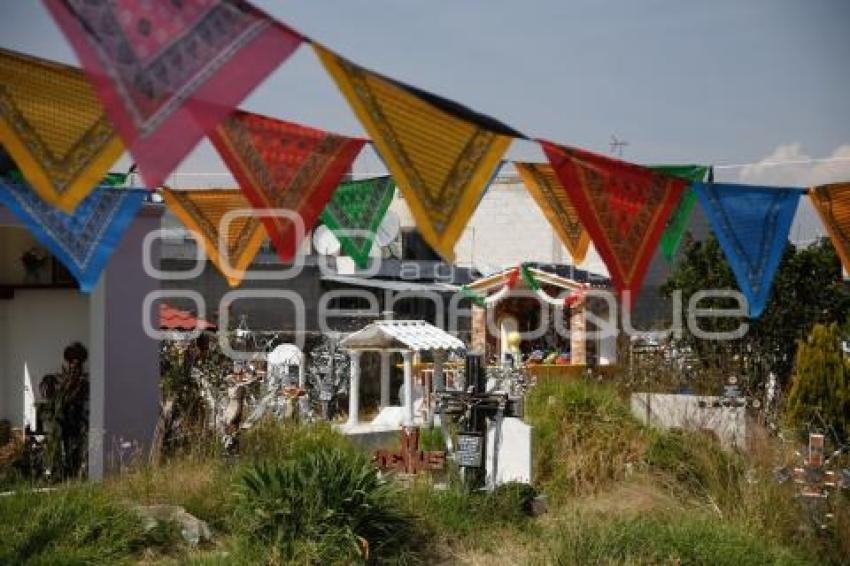 TLAXCALA . LIMPIEZA PANTEÓN